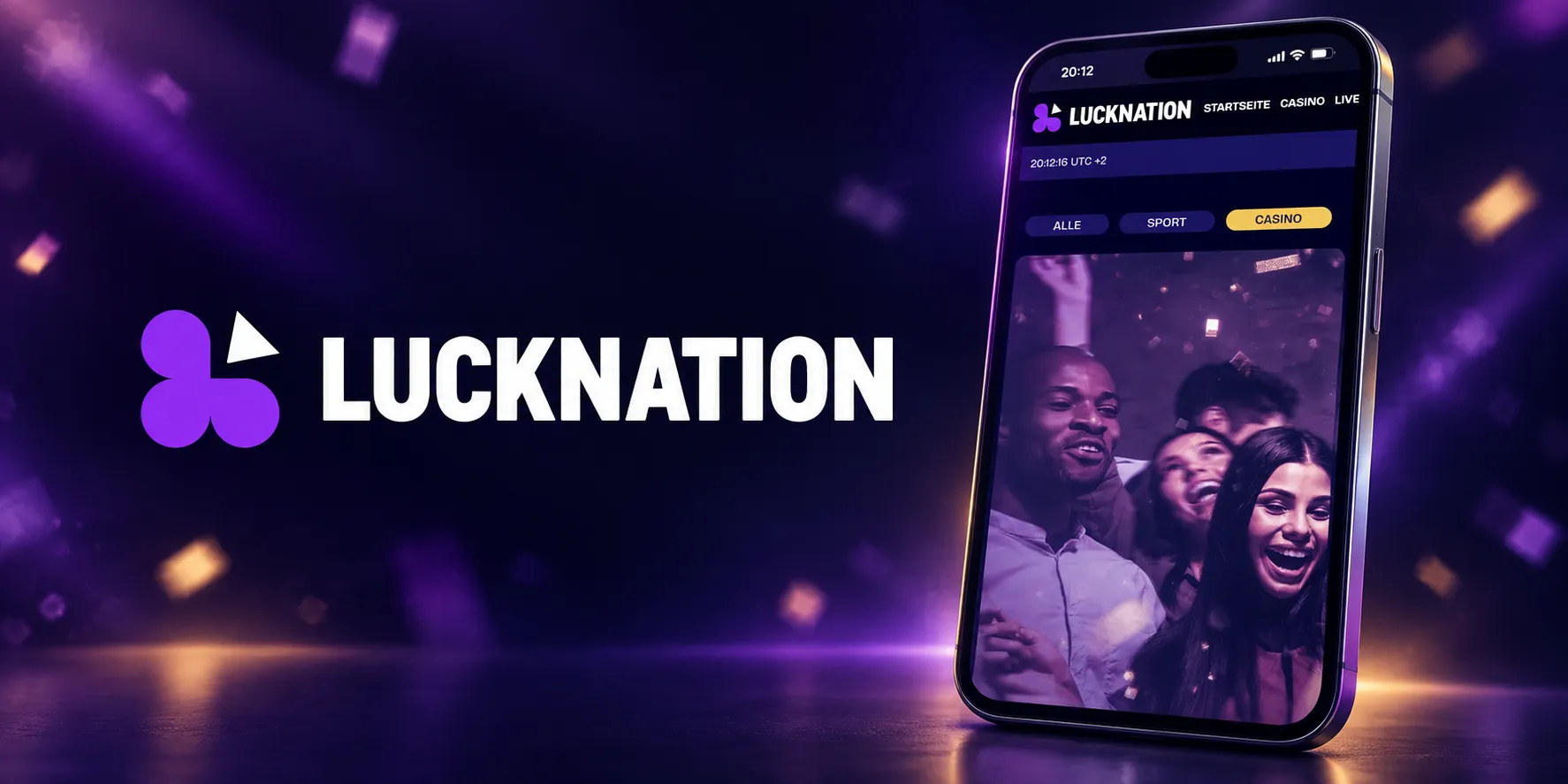 LuckNation Casino App-Screenshot